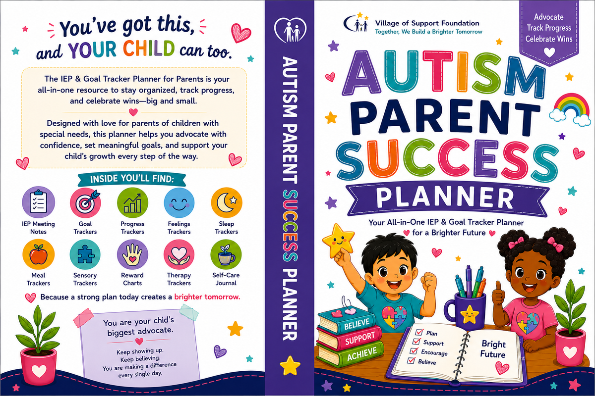 Autism Parent Success Planner – Physical Copy
